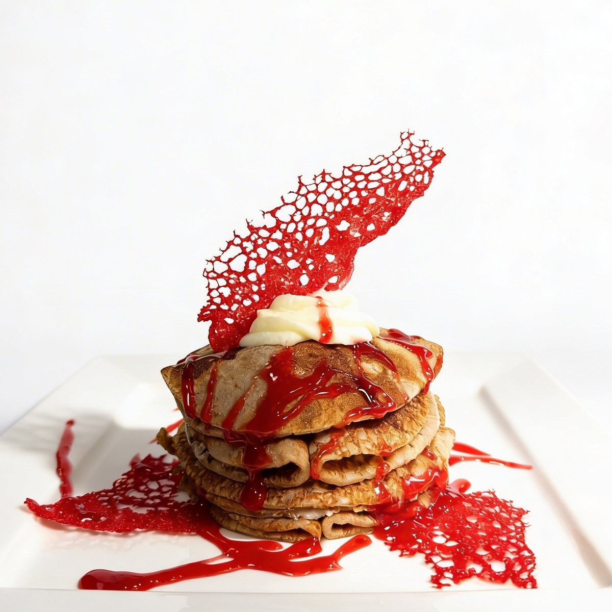 Десерт из блинов