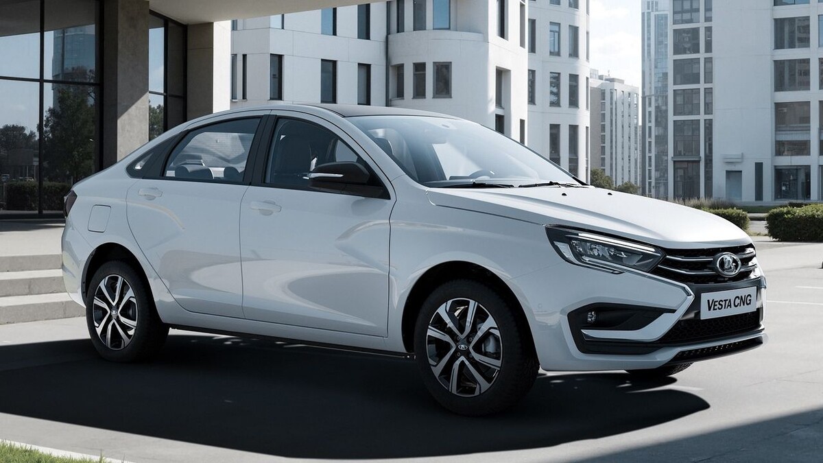    LADA Vesta CNG. Фото АвтоВАЗ