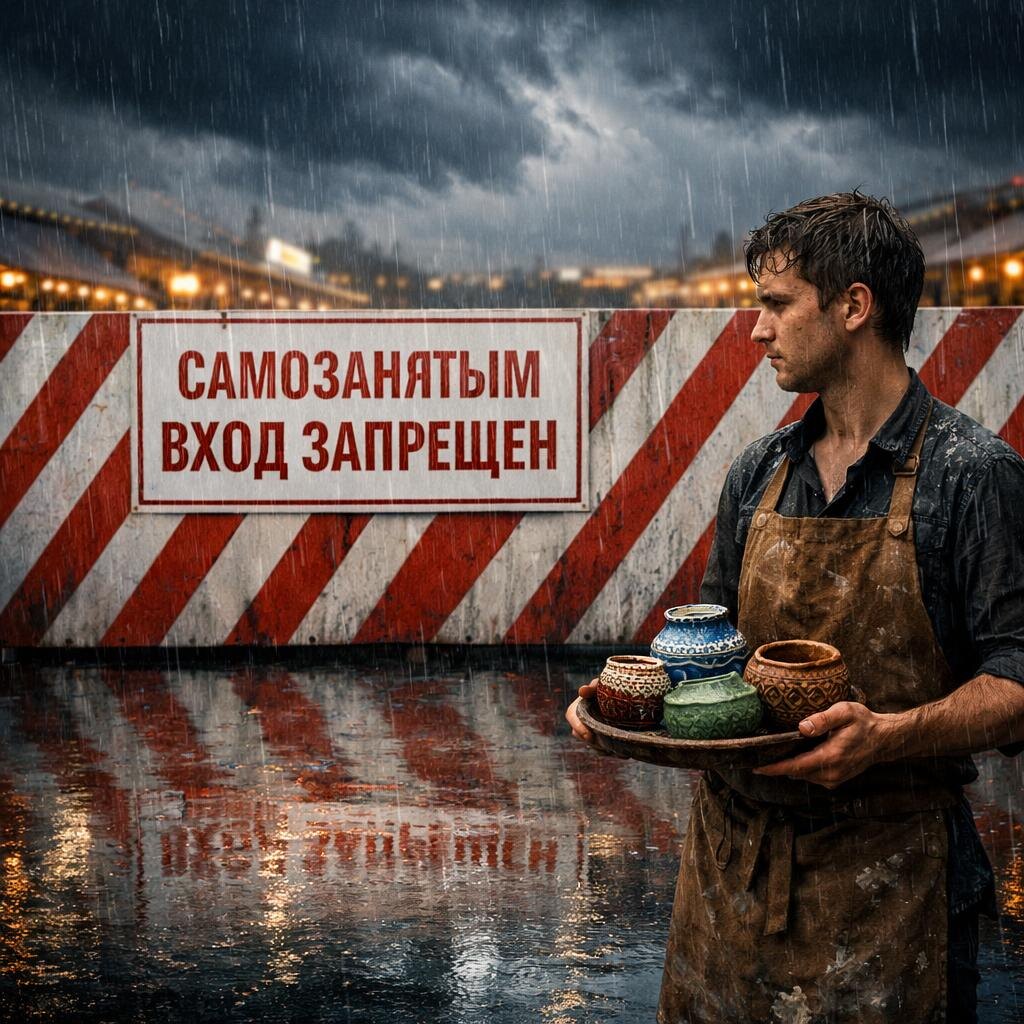 Запрет для самозанятых