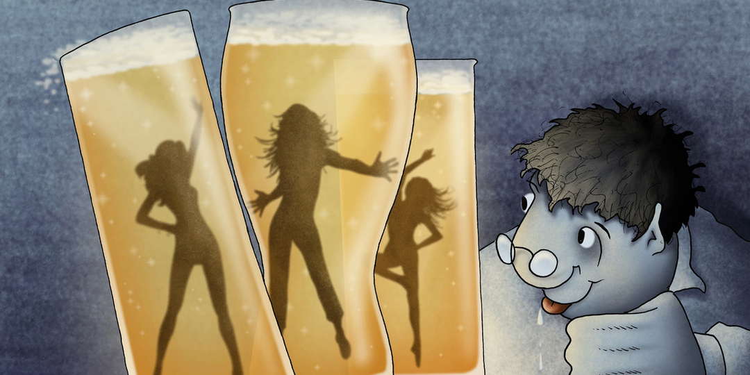 Когда голова забита делами, спасает не отпуск: карикатуры учёного Александра Шмидта, от которых неожиданно становится легче