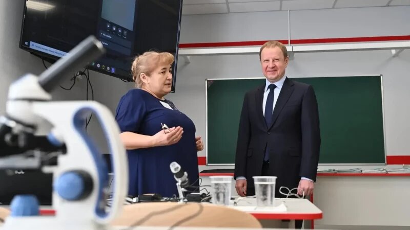     Целинная школа №1 им. Л.П. Фомичевойим. Л.П. Фомичевой. Фото: Антон Червяков