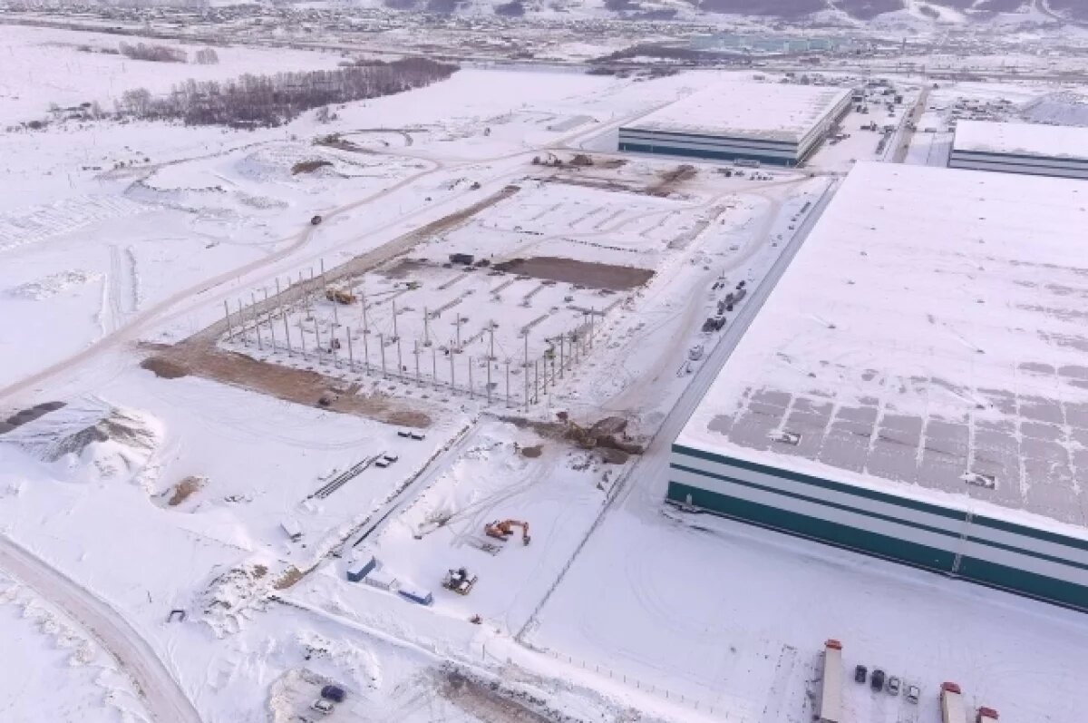    Под Красноярском начали строить пятый корпус крупного логистического парка