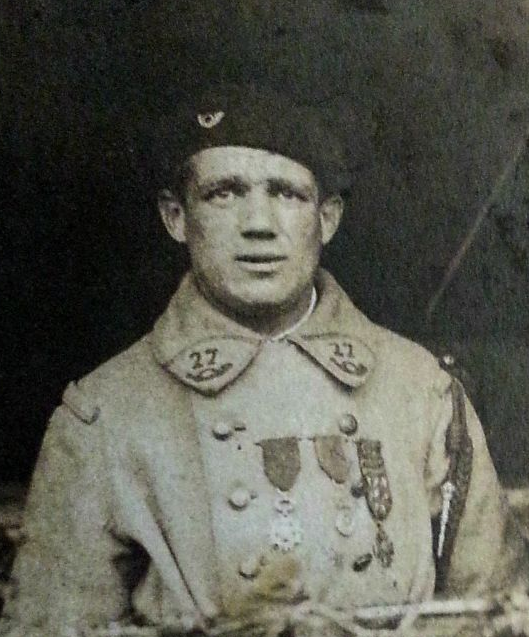 Альбер Рош в 1918 году