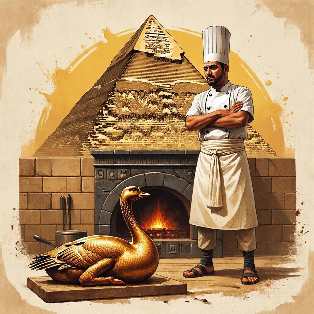 Шедевр "Гусь, восставший из пепла". Оплата — следующая жизнь