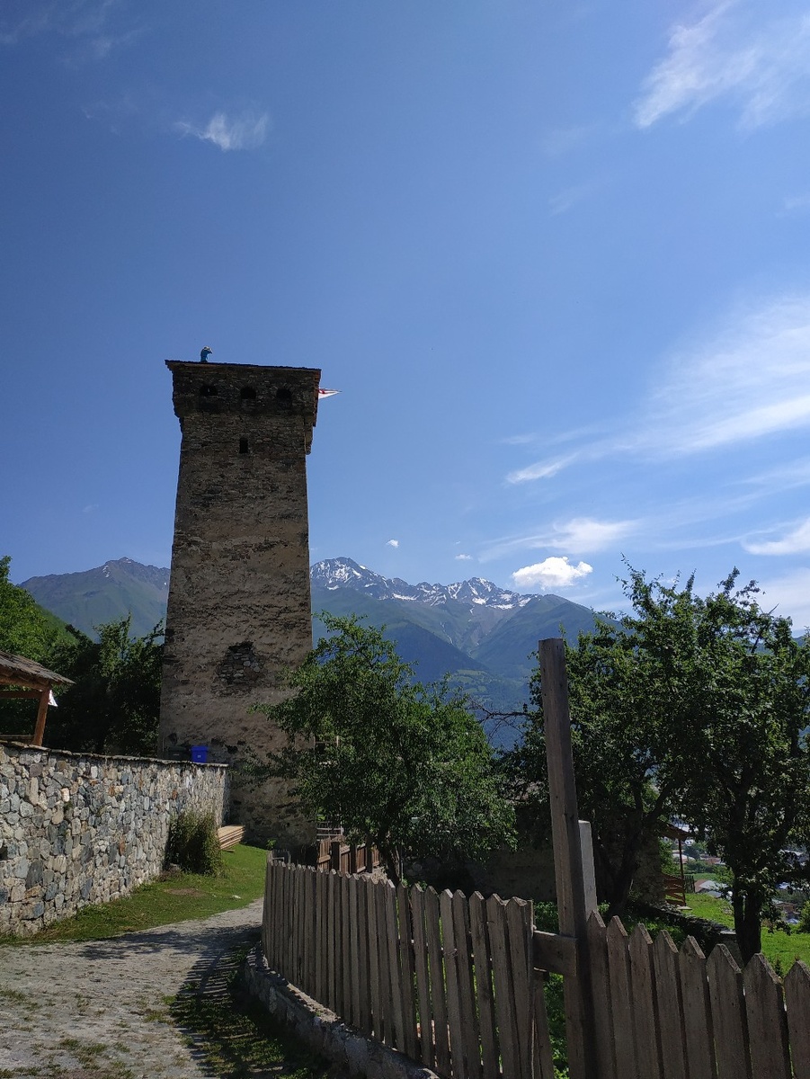 Вот она – сванская башня