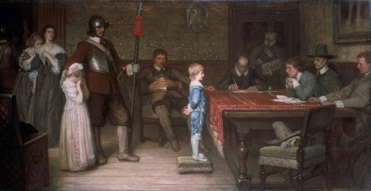 William Frederick Yeames«And When Did You Last See Your Father?» («А когда ты в последний раз видел своего отца?»)