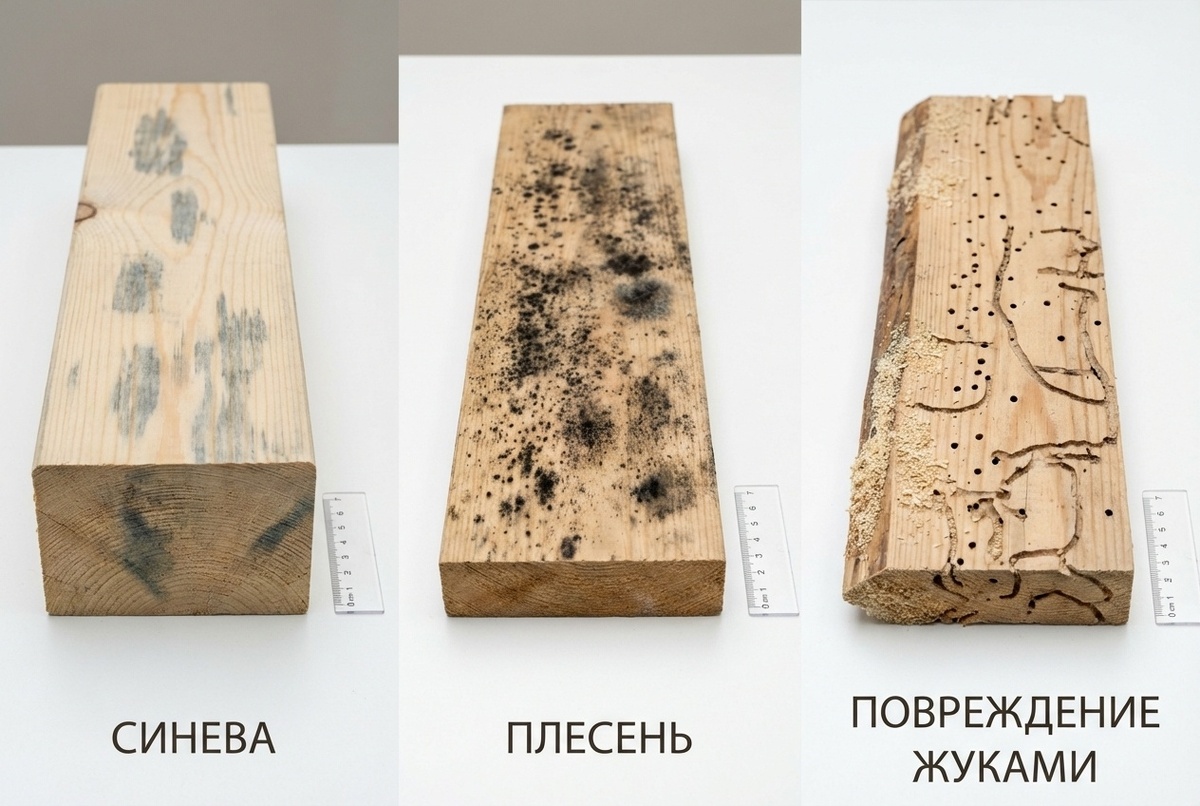 Дерево подвержено естественному разрушению