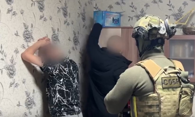 Кадр задержания: скриншот из видео СК