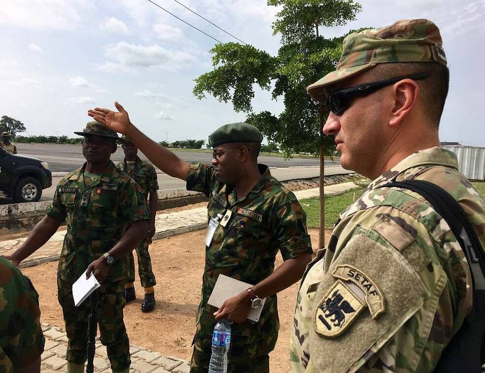     Вооруженные силы Нигерии и армии США в Африке   
(СС0) Defense Visual Information Distribution Service