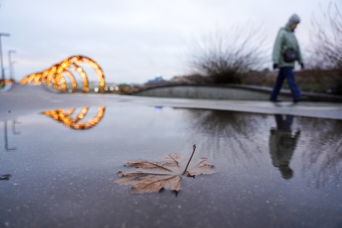    Москва зима оттепель (фото: АГН Москва)