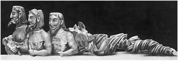 Трехглавый Тифон Музей Джулия. Рим.