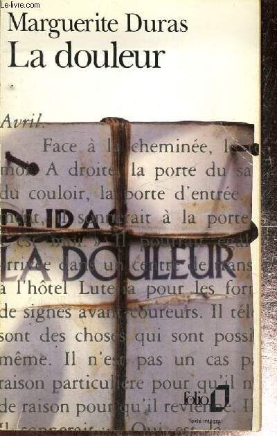 Издание Маргерит Дюрас «Боль» на французском языке, 1993.