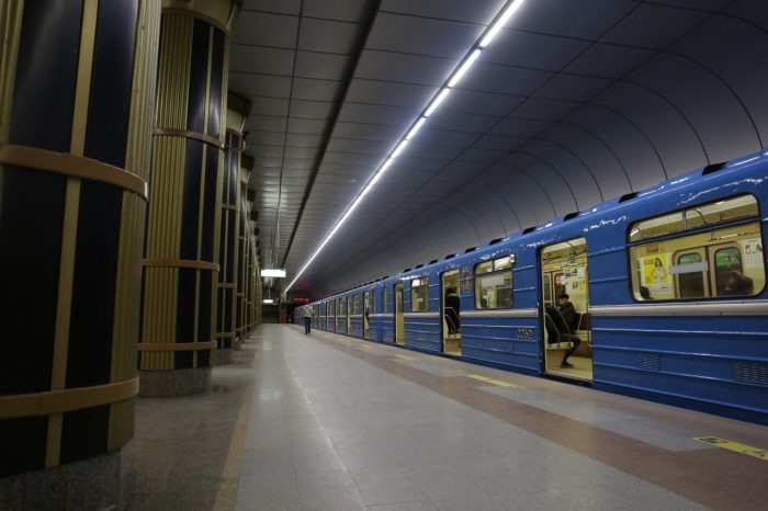 Фото Новосибирского метрополитена.