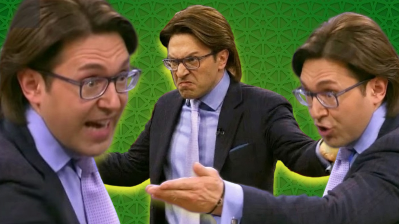 Слетел с катушек! «Приехала за деньгами и ещё что-то вякает?» Сорвался на гостью в студии, которая смогла высказать ему в глаза, что думает