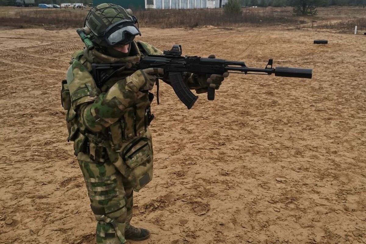  Белорусский автомат VSK-100. © Я-ВОЕННЫЙ.БЕЛ, Telegram