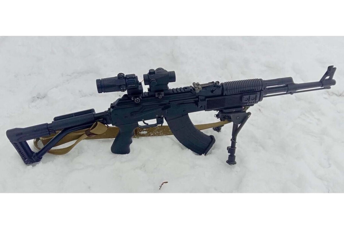  Белорусский автомат VSK-100. © Я-ВОЕННЫЙ.БЕЛ, Telegram