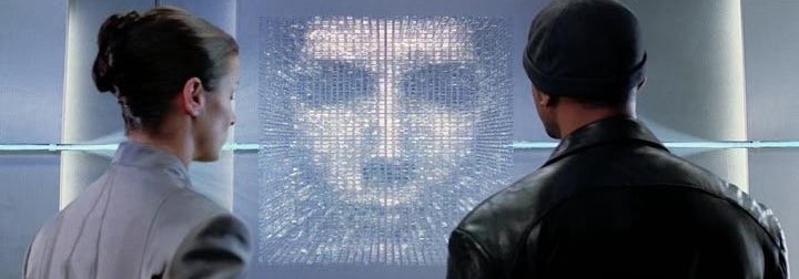 Кадр из фильма "Я - Робот"