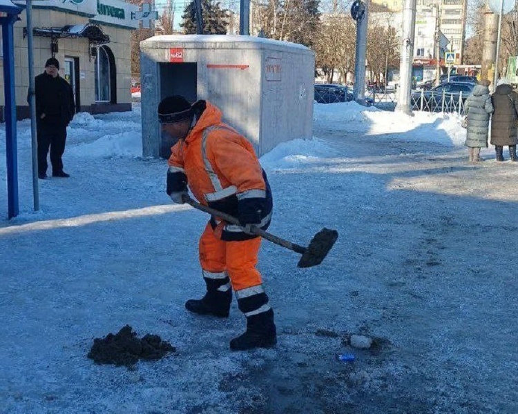     Глава Курска проверил обработку подходов к школам и детсадам