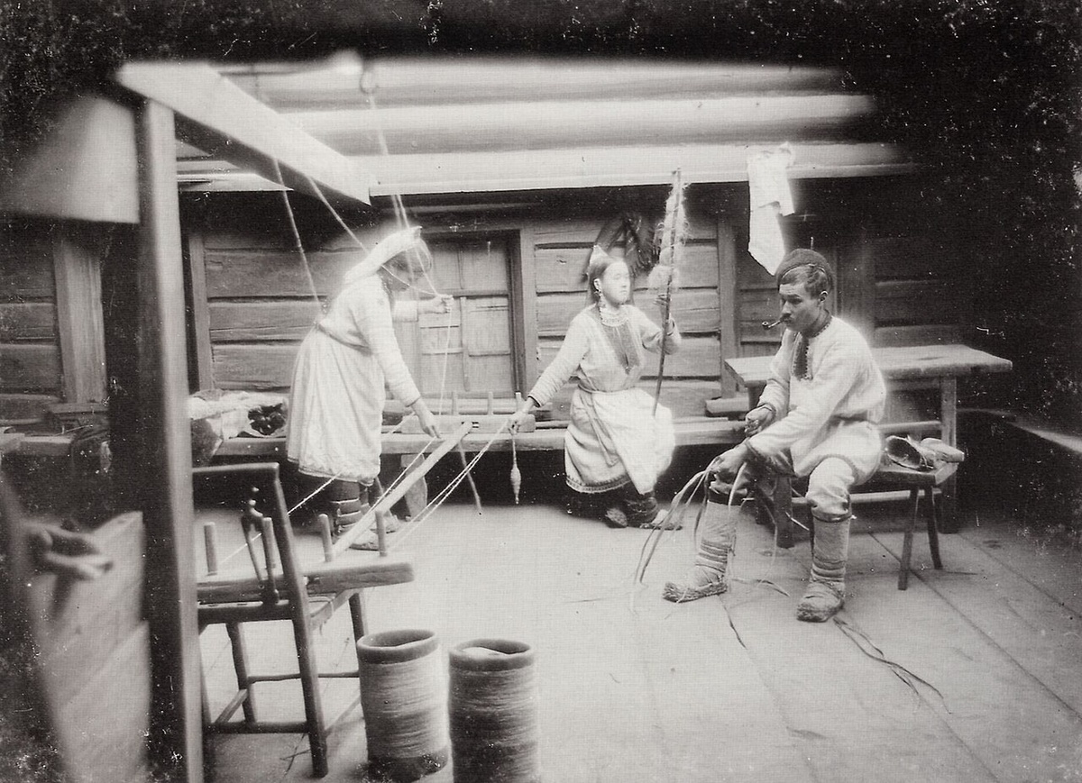 Снимок традиционной жизни марийцев