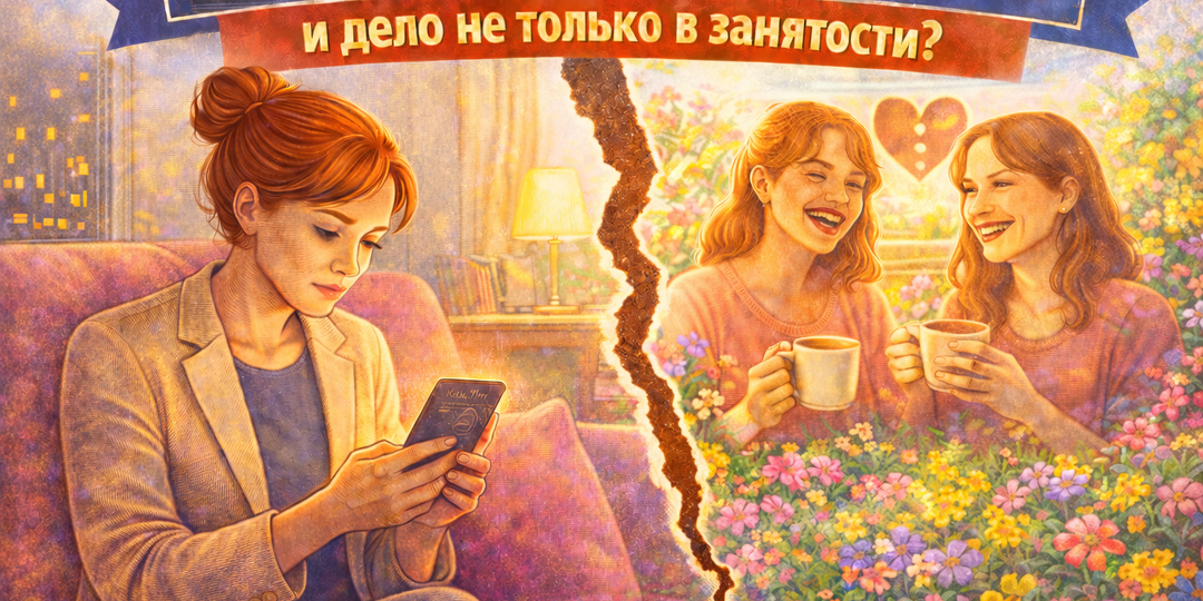 Почему дружба после 30 лет разваливается — и дело не только в занятости?