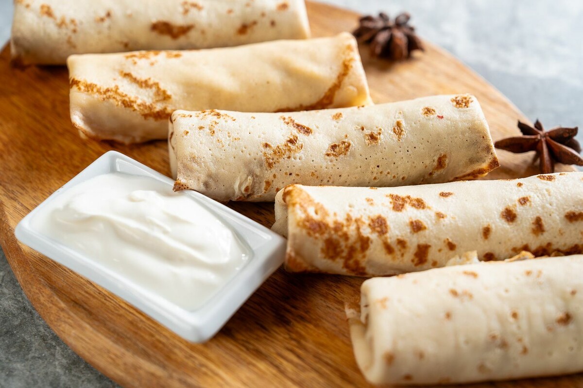 Блинчик с мясным фаршем от «А ля Фуршет» за 2 300 ₽