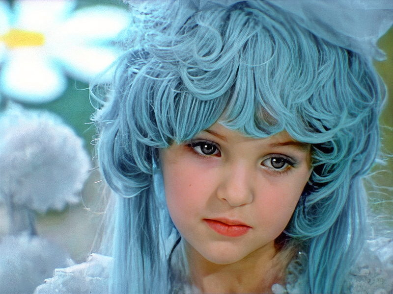 Таня Проценко в роли Мальвины. 