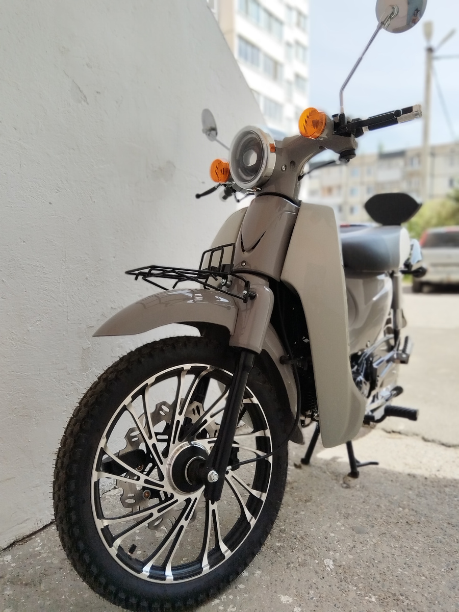 Один из наших мопедов