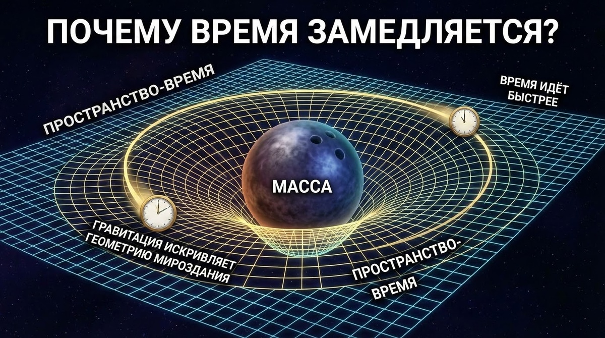 Почему время замедляется?