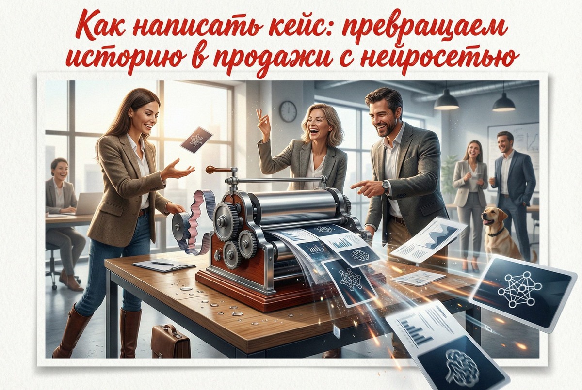    Превращение истории успеха в инструмент продаж: использование AI для написания кейсов Евгений Прокушев