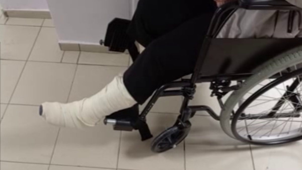    Куряне попадают в травмпункты из-за гололёда