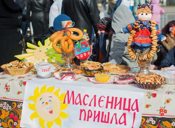 Масленица в парке