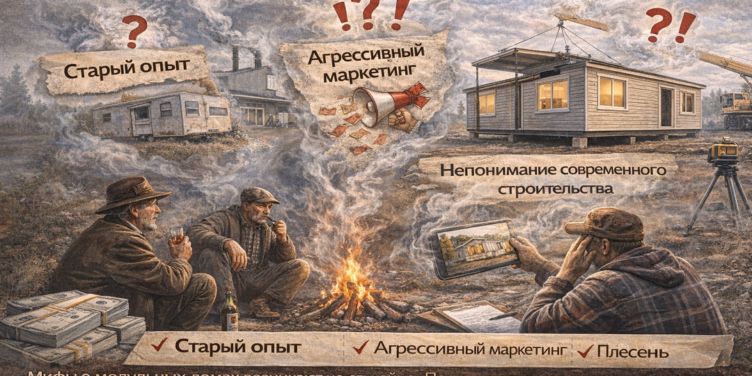Откуда вообще берутся мифы о модульных домах
