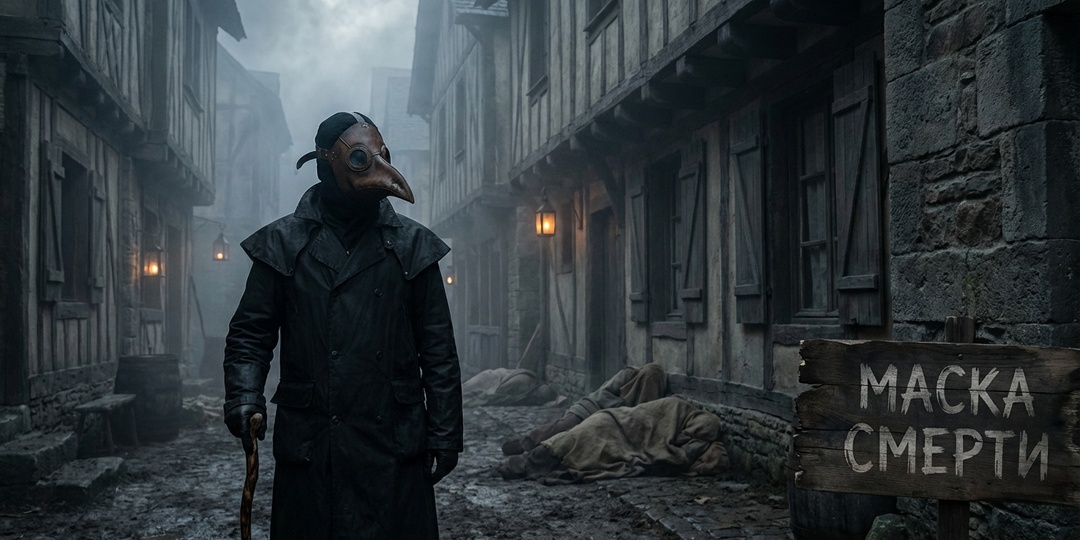 Чумной доктор: зачем на самом деле нужен был "клюв" и почему плащ пропитывали воском (Это спасало жизнь)