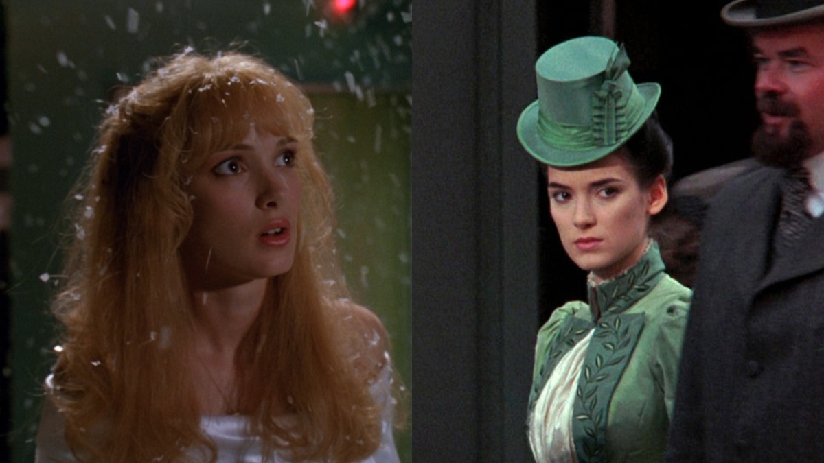 Вайнона Райдер в фильмах «Эдвард Руки-ножницы» и «Дракула Брэма Стокера»