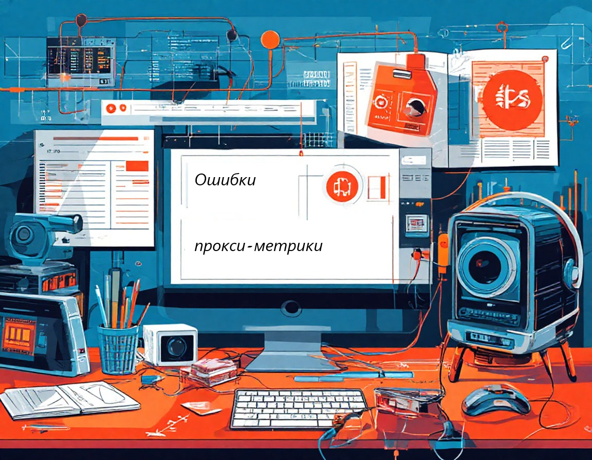 Рисунок 2. Ошибки прокси-метрики