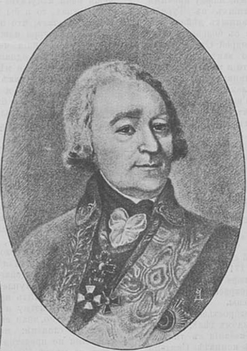 Неизвестный художник "Андрей Степанович Милорадович" Журнал "Разведчик", 1895 г. /  commons.wikimedia.org  