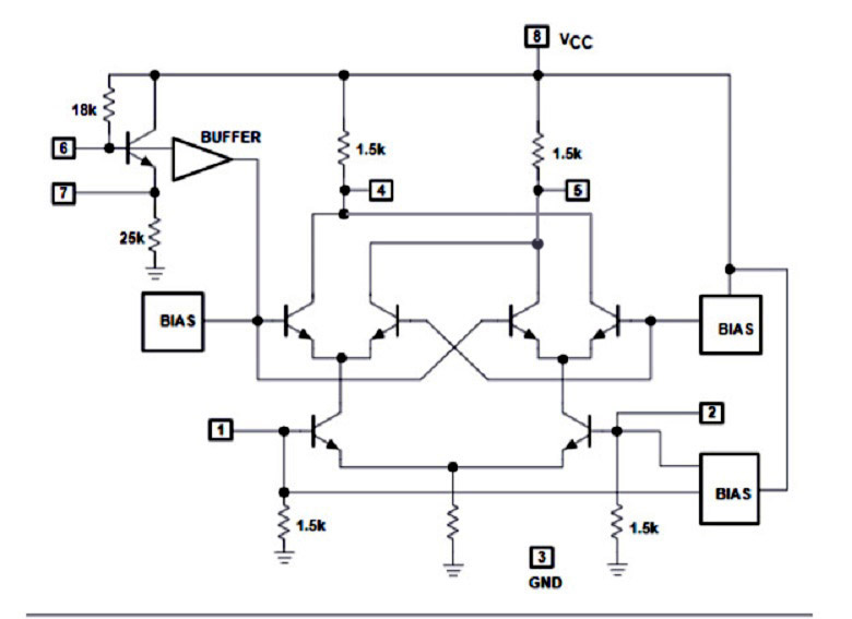 Рис. 1. Микросхема SA602, SA612.