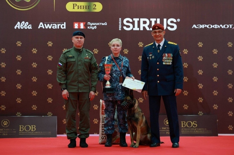 Лучшая служебная собака России работает в курганском УФСИН