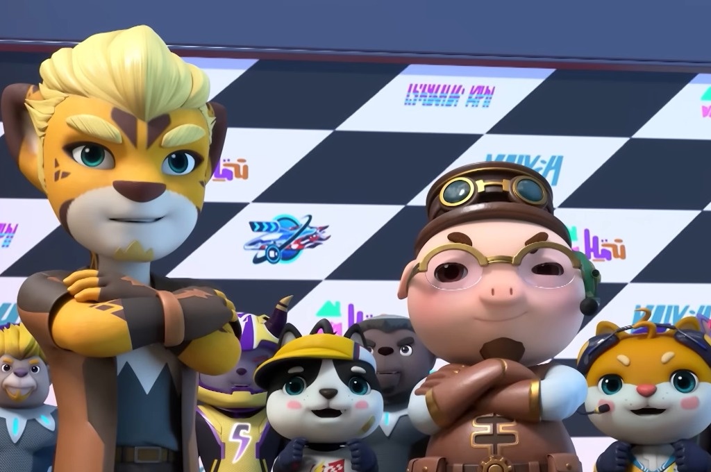    Финал гонки на пике Биюнь в новой серии «Джи-Джи Бонд: Супергонщик»Василиса Павловна Беляевская