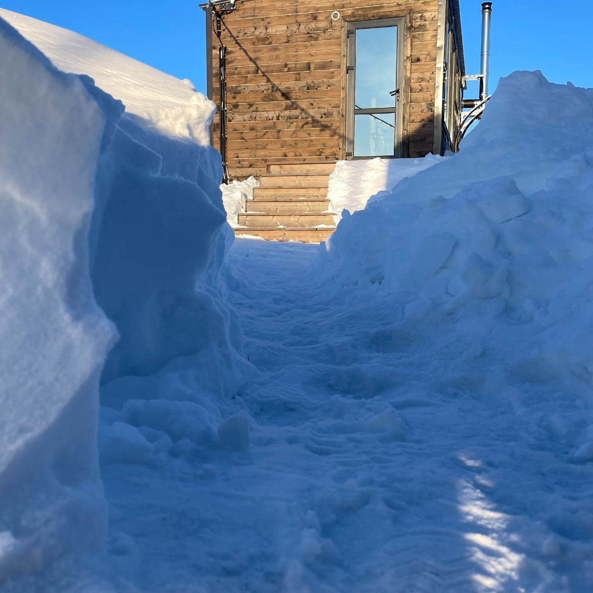 Добраться до бани...