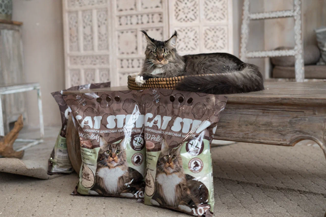 Наполнитель для крупных кошек