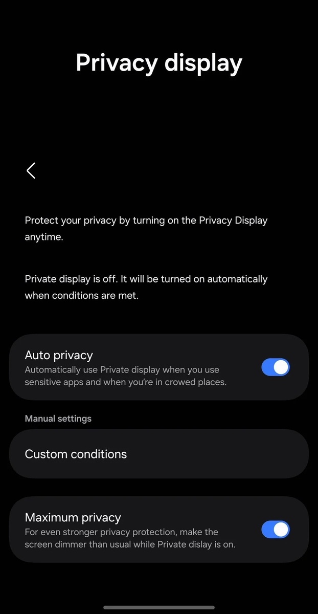    Раскрыты подробности о работе функции Privacy Display в Galaxy S26 Ultra