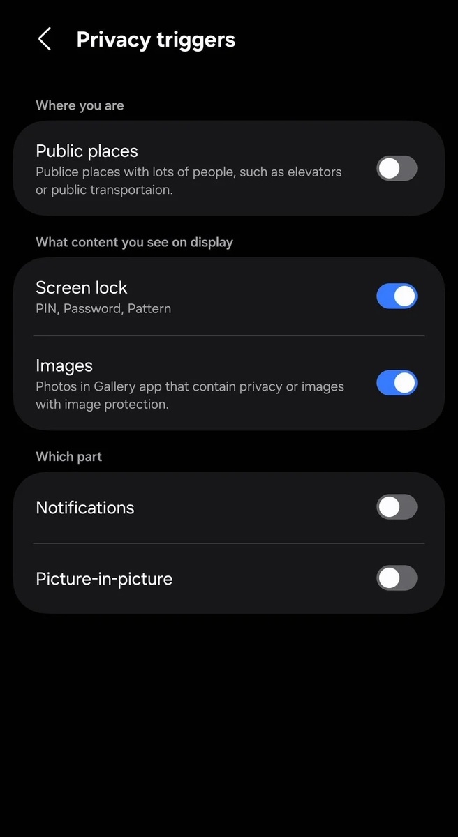    Раскрыты подробности о работе функции Privacy Display в Galaxy S26 Ultra
