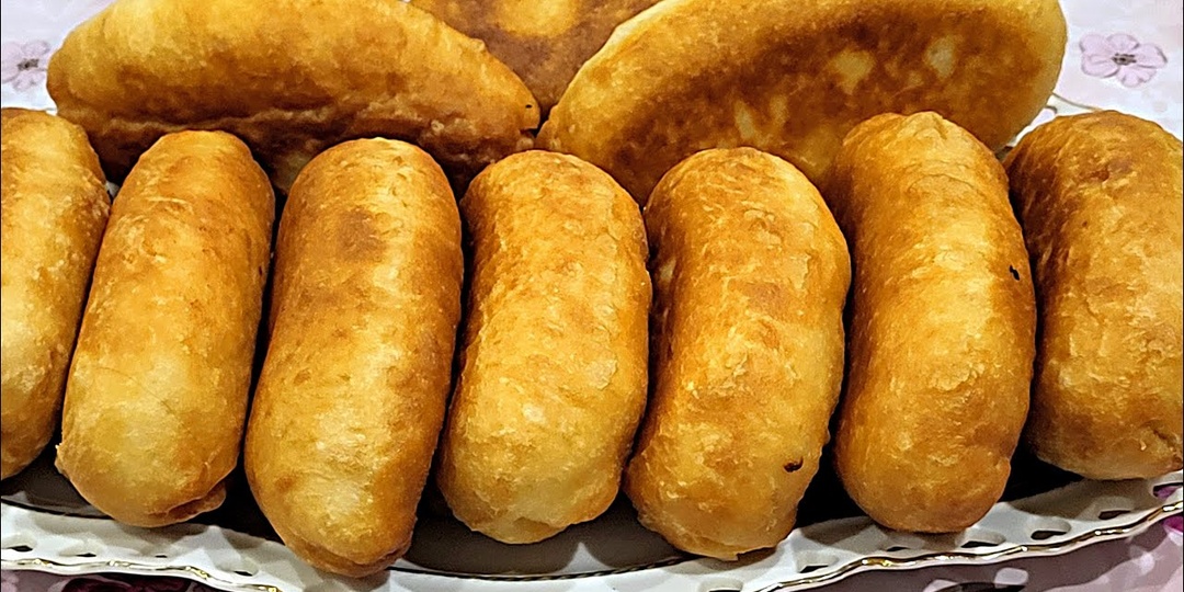 ЖАРЕНЫЕ ПИРОЖКИ НА БЫСТРОМ ТЕСТЕ!