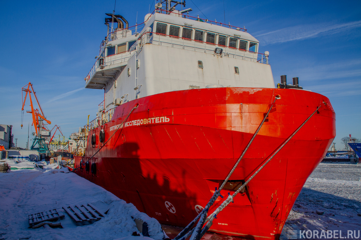 ФГБУ "Морспасслужба", "Балтийский исследователь" / Фото: Корабел.Ру  📷
