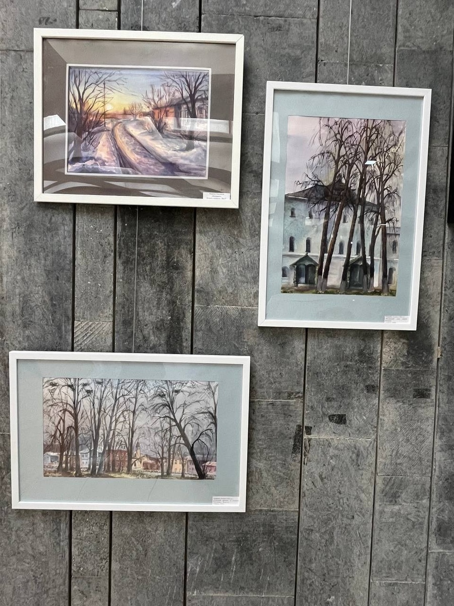    Далее следует череда пейзажей. Екатерина ПОПОВА