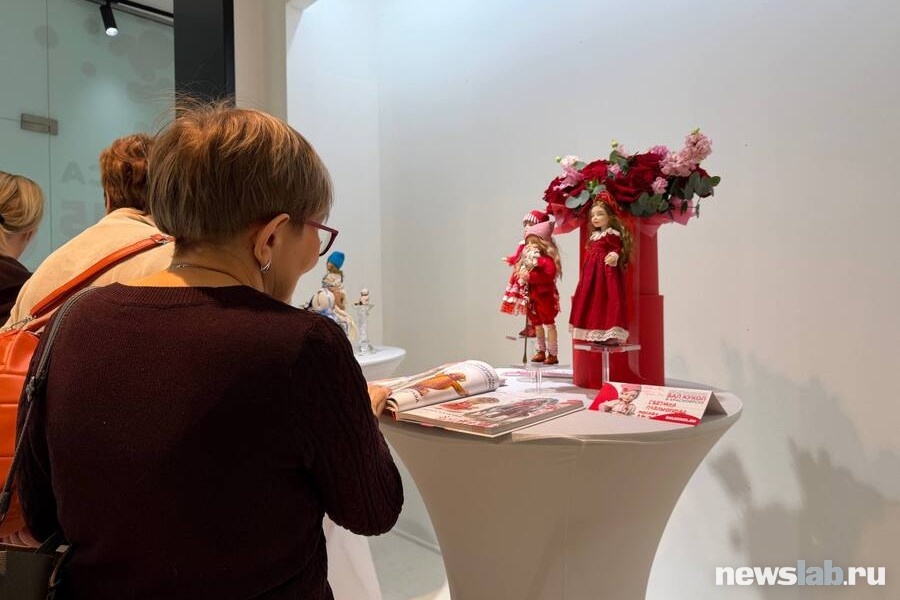 Авторские куклы Светланы тоже представлены