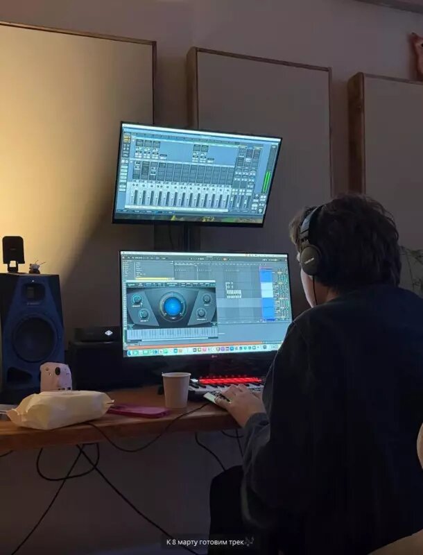    К марту готовим трек. Фото: Телеграм-канал участницы Дом-2.