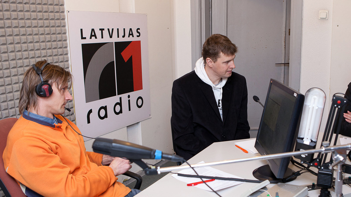 В студии Латвийского радио © CC BY-SA 2.0 / Saeima