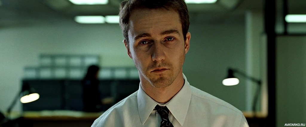 кадр из фильма "Бойцовский клуб"